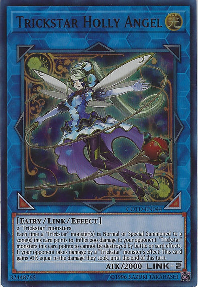 Trickstar Holly Angel - COTD-EN044 - Ultra Rare - Unlimited available at 401 Games Canada