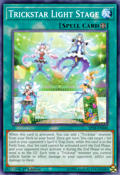 Trickstar Light Stage - SP18-EN040 - Common - 1st Edition available at 401 Games Canada