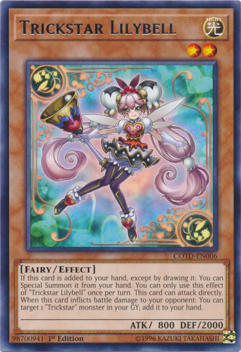 Trickstar Lilybell - COTD-EN006 - Rare - 1st Edition available at 401 Games Canada