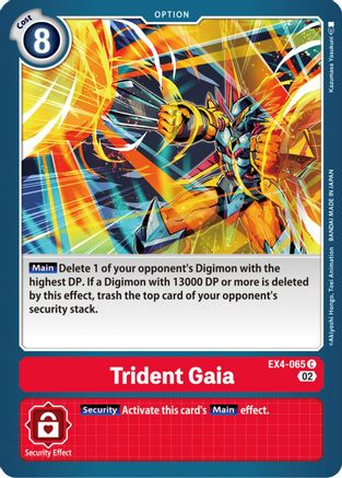 Trident Gaia - EX4-065 - Common available at 401 Games Canada