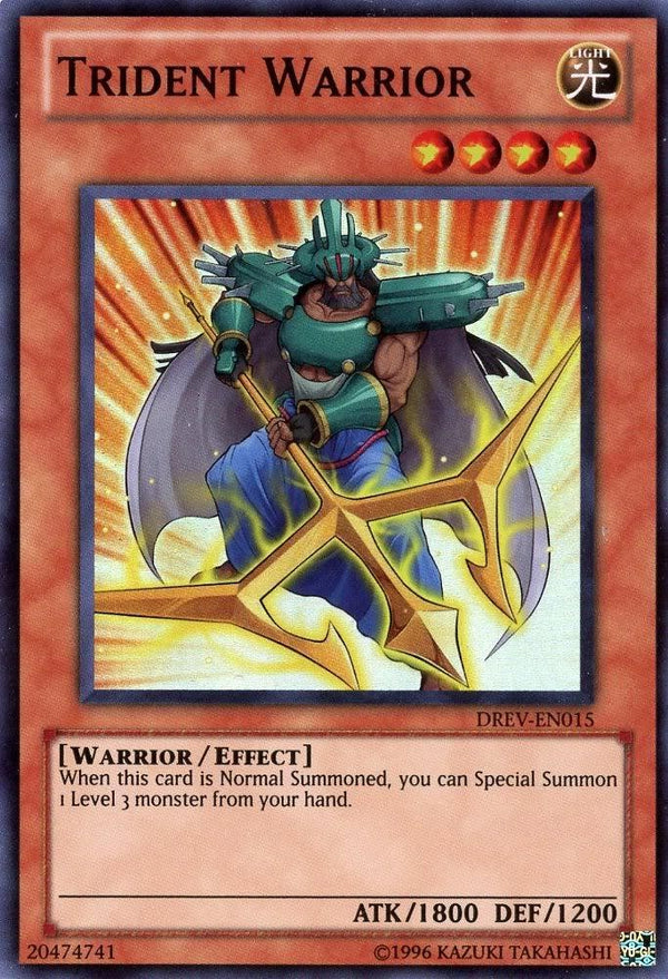 Trident Warrior - DREV-EN015 - Super Rare - Unlimited available at 401 Games Canada