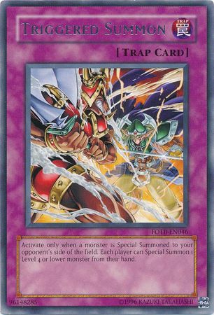 Triggered Summon - FOTB-EN046 - Rare - Unlimited available at 401 Games Canada