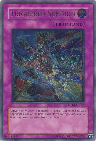 Triggered Summon - FOTB-EN046 - Ultimate Rare - Unlimited available at 401 Games Canada