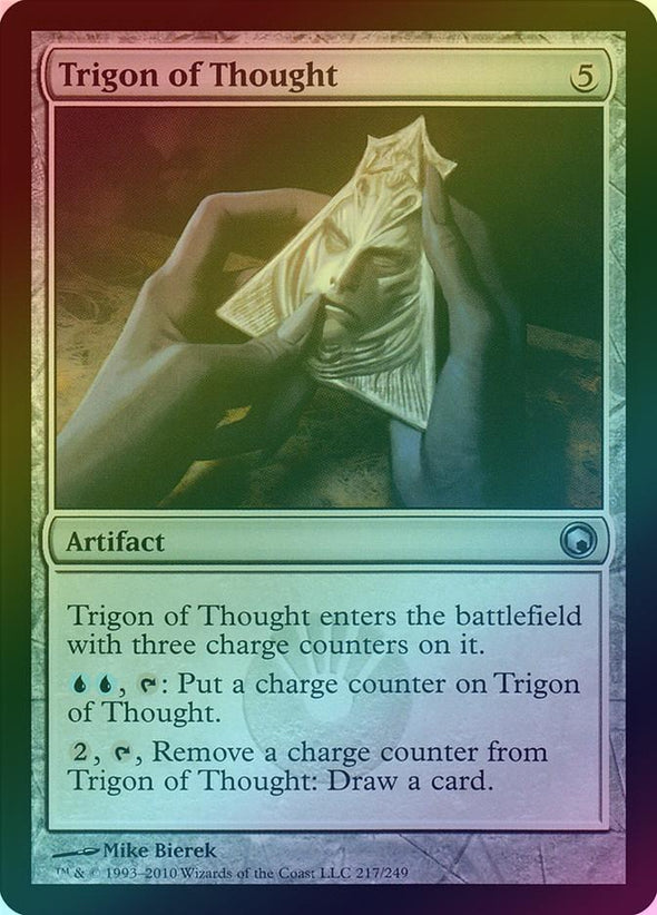 Trigon of Thought (Foil) (SOM) available at 401 Games Canada
