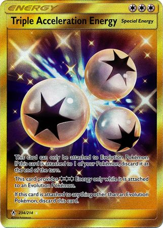 Triple Acceleration Energy - 234/214 - Secret Rare available at 401 Games Canada