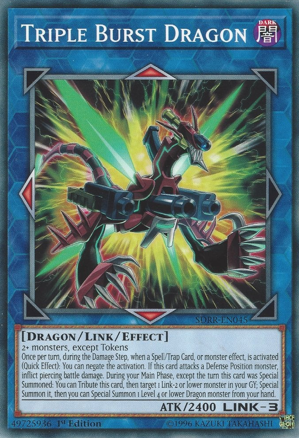 Triple Burst Dragon - SDRR-EN045 - Common - 1st Edition available at 401 Games Canada