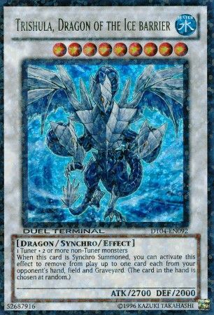 Trishula, Dragon of the Ice Barrier - DT04-EN092 - Ultra Parallel Rare available at 401 Games Canada