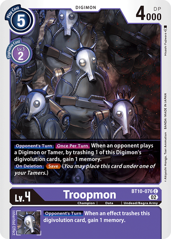 Troopmon - BT10-076 - Common available at 401 Games Canada