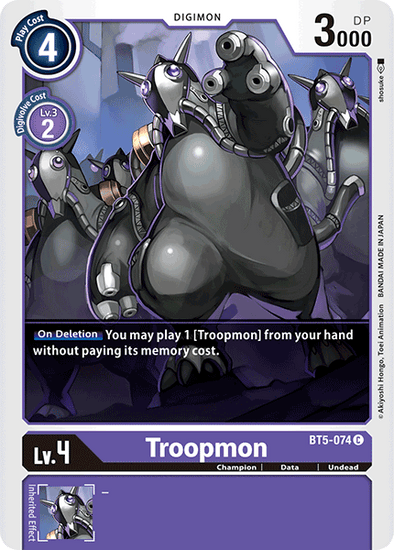 Troopmon - BT5-074 - Common available at 401 Games Canada