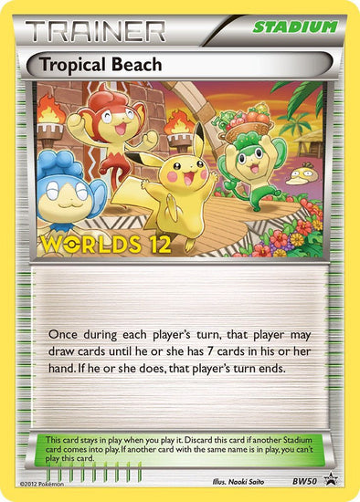 Tropical Beach - BW50 - Worlds '12 Promo available at 401 Games Canada