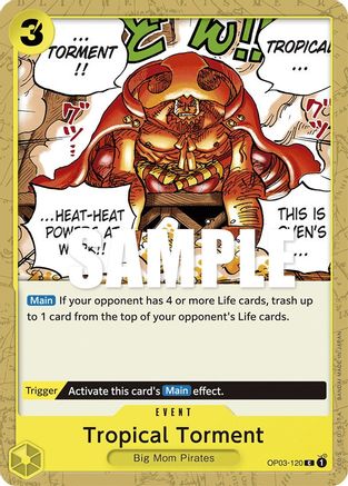Tropical Torment - OP03-120 - Common available at 401 Games Canada