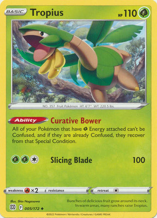 Tropius - 005/172 - Uncommon available at 401 Games Canada