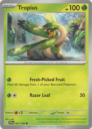 Tropius - 007/198 - Common available at 401 Games Canada