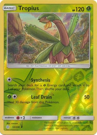 Tropius - 12/236 - Uncommon - Reverse Holo available at 401 Games Canada