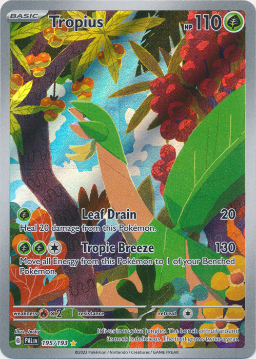 401 Games Canada - Tropius - 195/193 - Illustration Rare