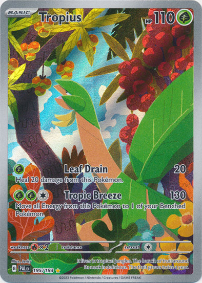 Tropius - 195/193 - Illustration Rare available at 401 Games Canada