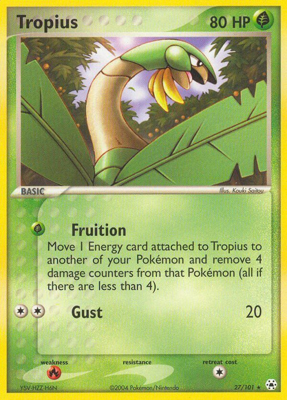 Tropius - 27/101 - Rare available at 401 Games Canada