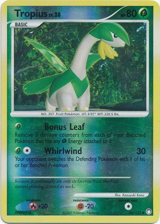 Tropius - 64/123 - Uncommon - Reverse Holo available at 401 Games Canada