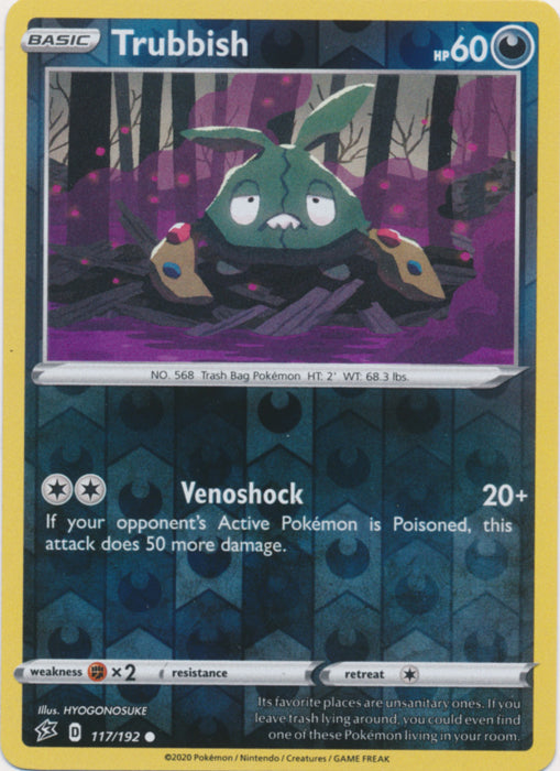 Trubbish - 117/192 - Common - Reverse Holo available at 401 Games Canada