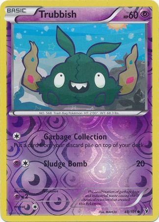 Trubbish - 48/101 - Common - Reverse Holo available at 401 Games Canada