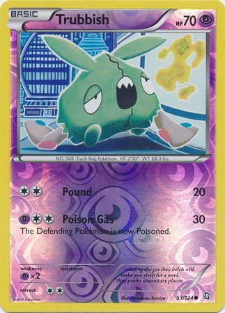 Trubbish - 53/124 - Common - Reverse Holo available at 401 Games Canada