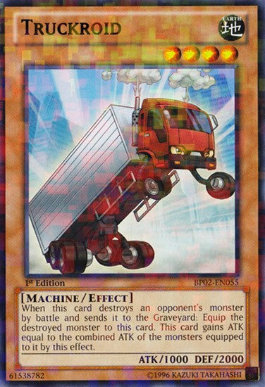 Truckroid - BP02-EN055 - Mosaic Rare - 1st Edition available at 401 Games Canada