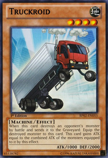 Truckroid - BP02-EN055 - Rare - 1st Edition available at 401 Games Canada