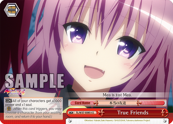 True Friends - TL/W37-E085 - Climax Common available at 401 Games Canada