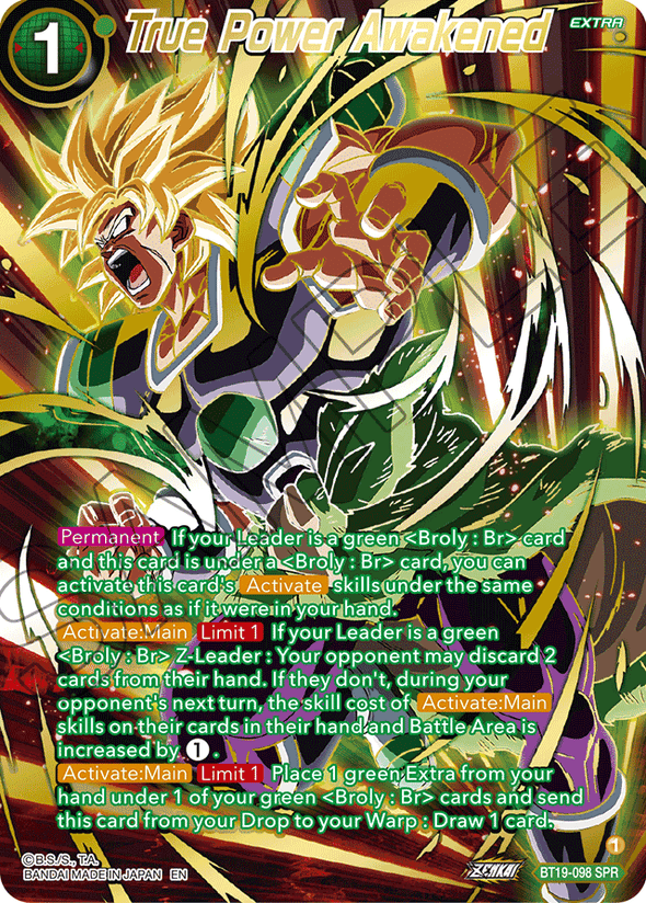 True Power Awakened - BT19-098 - Special Rare available at 401 Games Canada