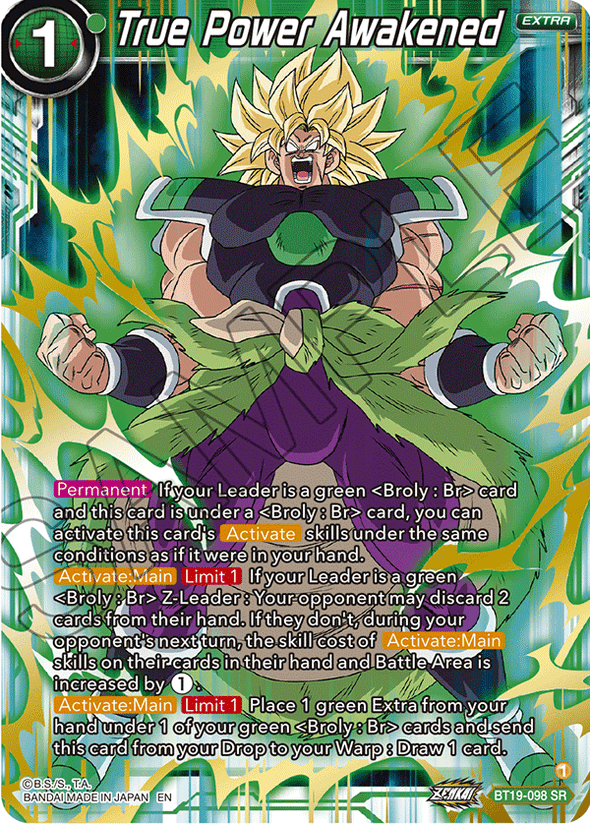 True Power Awakened - BT19-098 - Super Rare available at 401 Games Canada