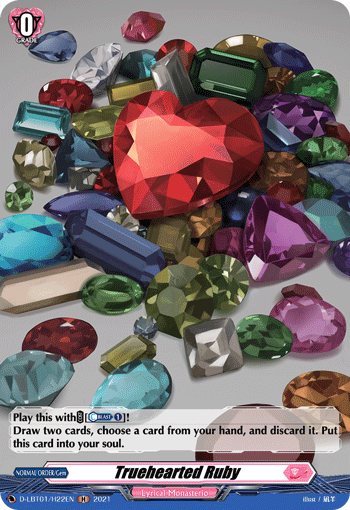 Truehearted Ruby - D-LBT01/H22 - Holo Rare available at 401 Games Canada