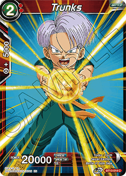 Trunks - BT13-014 - Common (FOIL) available at 401 Games Canada