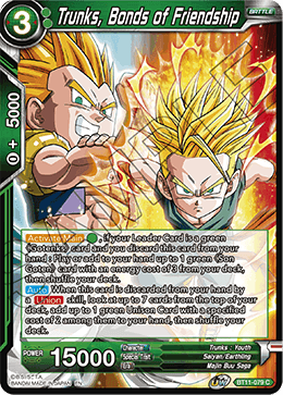 Trunks, Bonds of Friendship - BT11-079 - Common available at 401 Games Canada