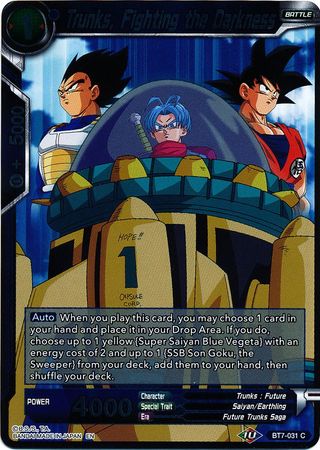 Trunks, Fighting the Darkness - BT7-031 - Common (FOIL) available at 401 Games Canada