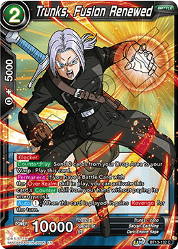 Trunks, Fusion Renewed - BT13-132 - Common (FOIL) available at 401 Games Canada