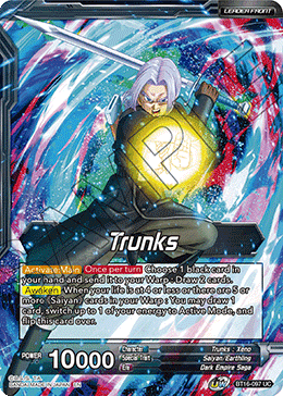 Trunks // SSG Trunks, Crimson Warrior - BT16-097 - Uncommon available at 401 Games Canada