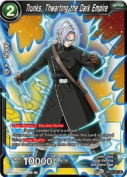 Trunks, Thwarting the Dark Empire - BT13-131 - Uncommon (FOIL) available at 401 Games Canada