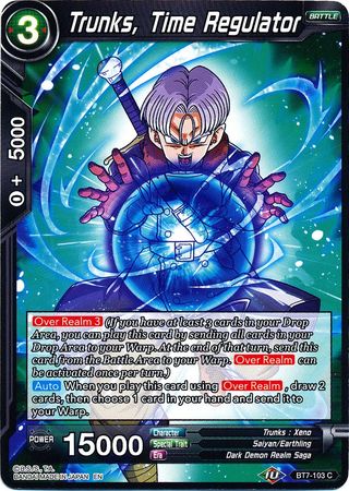 Trunks, Time Regulator - BT7-103 - Common available at 401 Games Canada