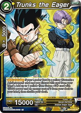 Trunks the Eager - BT10-109 - Uncommon available at 401 Games Canada