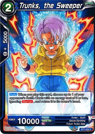 Trunks, the Sweeper - BT7-032 - Common available at 401 Games Canada