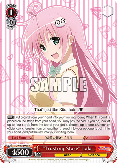 "Trusting Stare" Lala - TL/W37-E061 - Rare available at 401 Games Canada