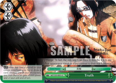 Truth - AOT/S35-E055 - Climax Common available at 401 Games Canada