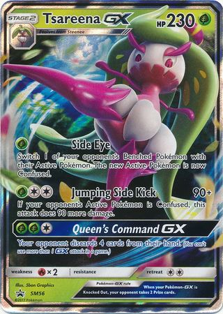 Tsareena GX - SM56 - Promo available at 401 Games Canada