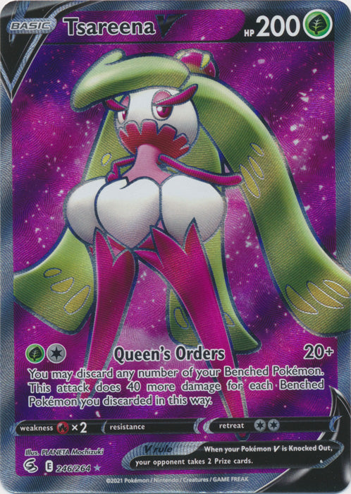 Tsareena V - 246/264 - Full Art Ultra Rare available at 401 Games Canada