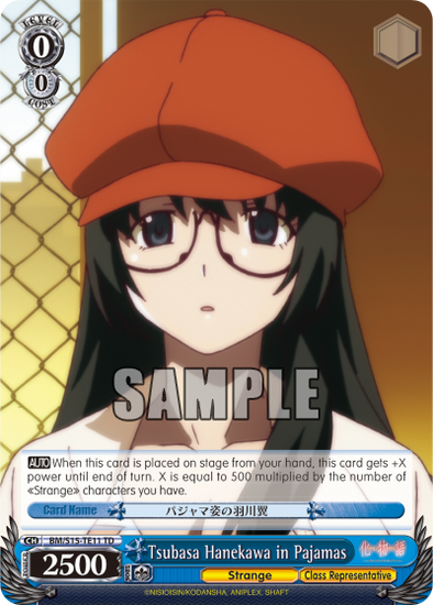 Tsubasa Hanekawa in Pajamas - BM/S15-TE11 - Trial Deck available at 401 Games Canada