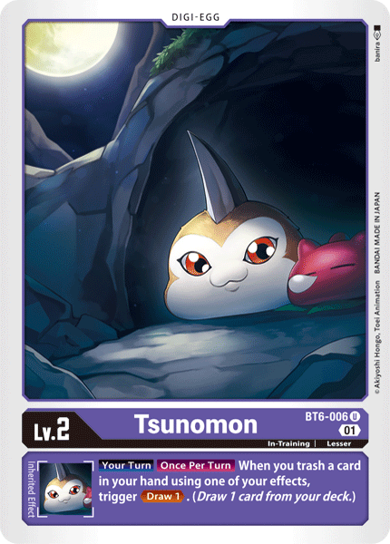 Tsunomon - BT6-006 - Uncommon available at 401 Games Canada