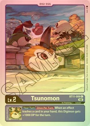 Tsunomon (Foil) - BT11-006 - Common available at 401 Games Canada