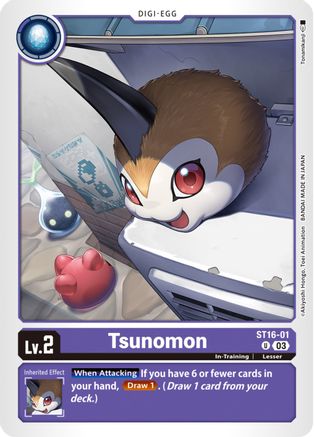 Tsunomon - ST16-01 - Uncommon available at 401 Games Canada