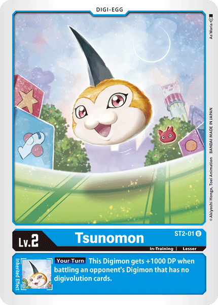 Tsunomon - ST2-01 - Uncommon available at 401 Games Canada