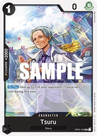 Tsuru - OP02-106 - Uncommon available at 401 Games Canada